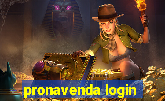 pronavenda login